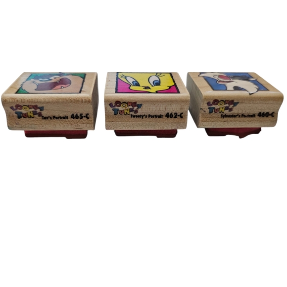 Looney Tunes Rubber Stamp Set 1994 - Picture 3 of 5